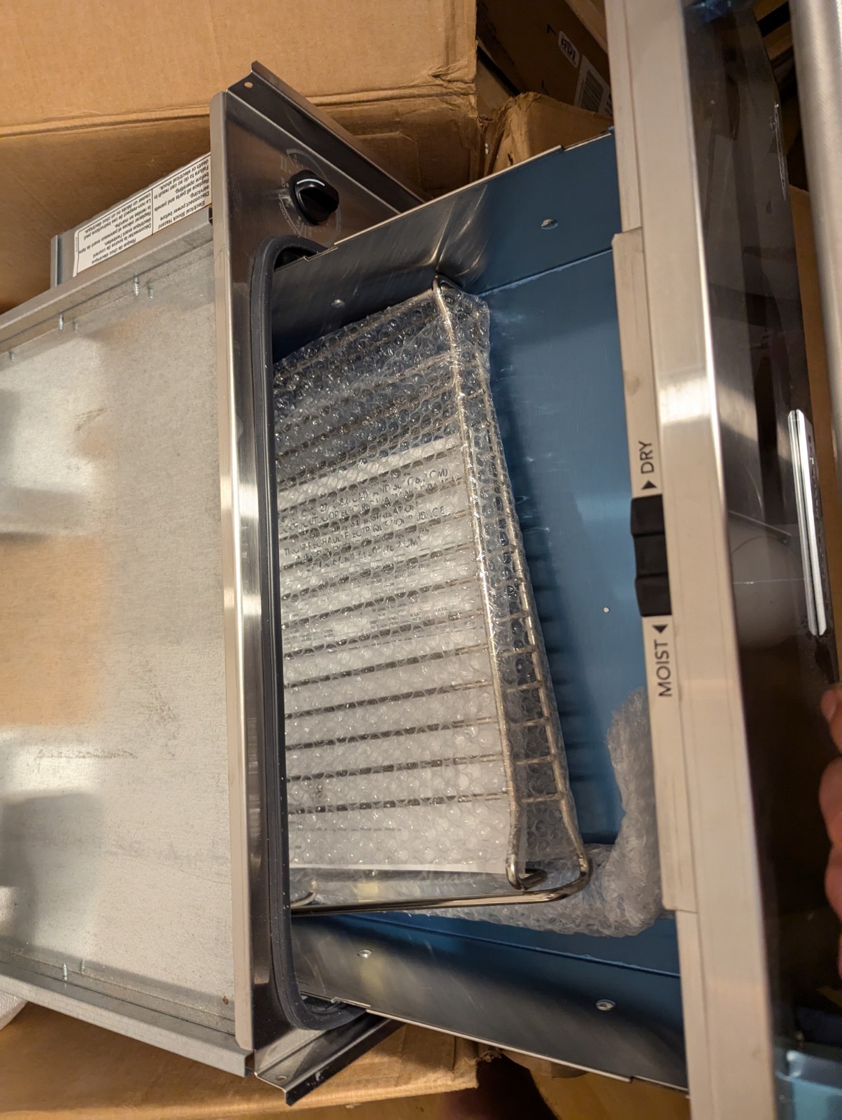 KitchenAid KOWT104ESS 24" Warming Drawer Slow Cook 1.1 Cu. ft. New Open Box