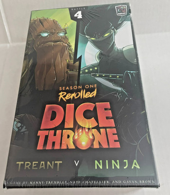 Dice Throne Season One Box 4 Treant vs Ninja Sealed
