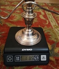 Vintage Sterling Silver Candelabra Wm Rogers 3 Arm 1 1/2 Lbs Weighted For Scrap