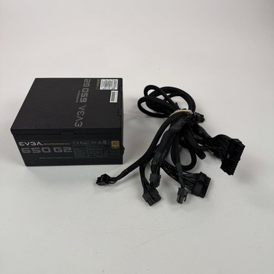 EVGA SuperNOVA 650 G2 650W 80 Plus Gold Fully-Modular Power Supply PSU