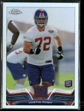 2013 Topps #235 Justin Pugh Chrome Refractor