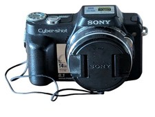 Sony Cyber-shot DSC-H3 Compact Digital Camera 8.1MP Carl Zeiss Lens