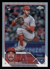 2023 Topps Chrome Update Refractors #USC155 Zack Weiss