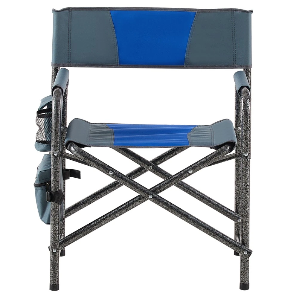 2-Piece Padded Folding Outdoor Chairs with Storage Pockets, Lightweight HCHI484609319680747524
