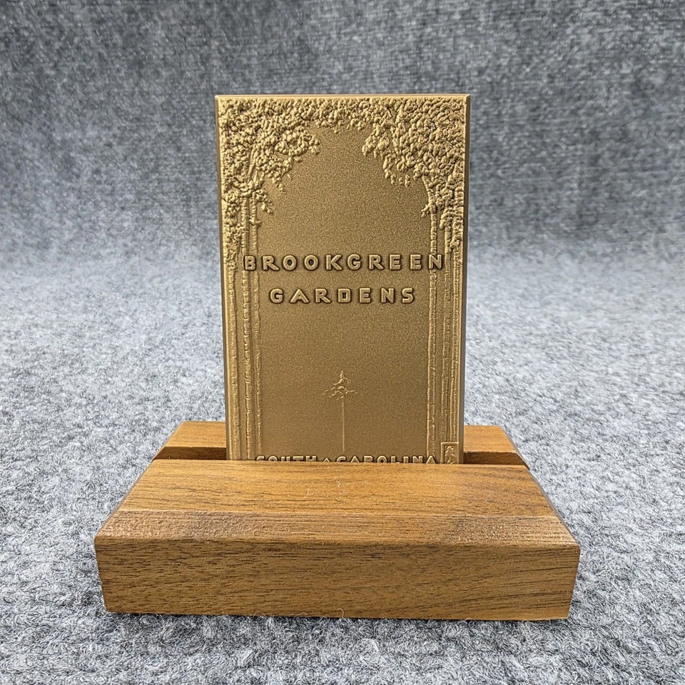 Brookgreen Gardens Bronze Plaque 2010 - Horse Woman Anna Hyatt Huntington w/ St - Image 2 of 4