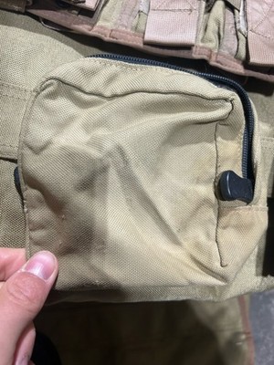 OLD GEN * Paraclete General Purpose Small GP Pouch * Pinky Tan * SOCOM USED