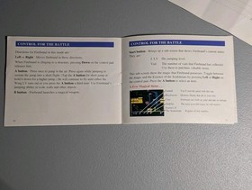 **No Game** Read Description - Gargoyle's Quest II 2 - Nintendo NES- Manual Only