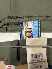NWT Polywool Boy Scout Uniform Pants Waist 30 44% Wool 54% Polyester 2% Spandex