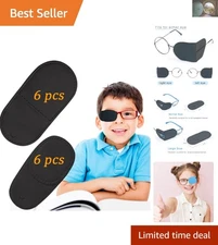 Soft and Thin Eye Patches for Adults/Kids - 12 PCS for Amblyopia Treatment