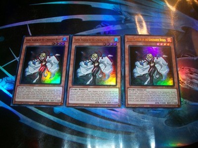 3x Loptr, Shadow of the Generaider Bosses 1st Edition Ultra Rare RA05-EN016