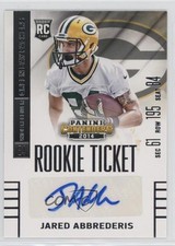2014 Panini Contenders Jared Abbrederis (Ball in Left Arm) #138 Auto 0q3