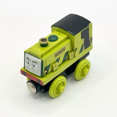 Thomas & Friends Wooden Railway Train Tank Engine Scruff Learning Curve 2003 VG