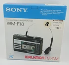 NOS Vintage Sony Walkman WM-F18 Cassette Player FM/AM Radio Retro NEVER USED
