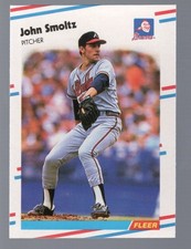John Smoltz Cards and Rookie Card Checklist 13