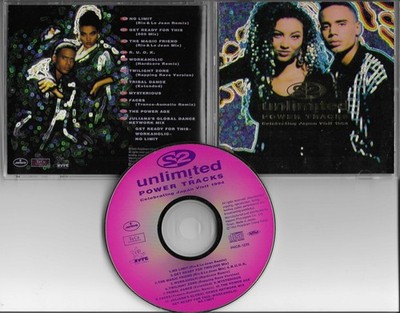 2 UNLIMITED 2unlimited Power Tracks MIXES JAPAN RELEASE GOLD PACK CD USA Seller