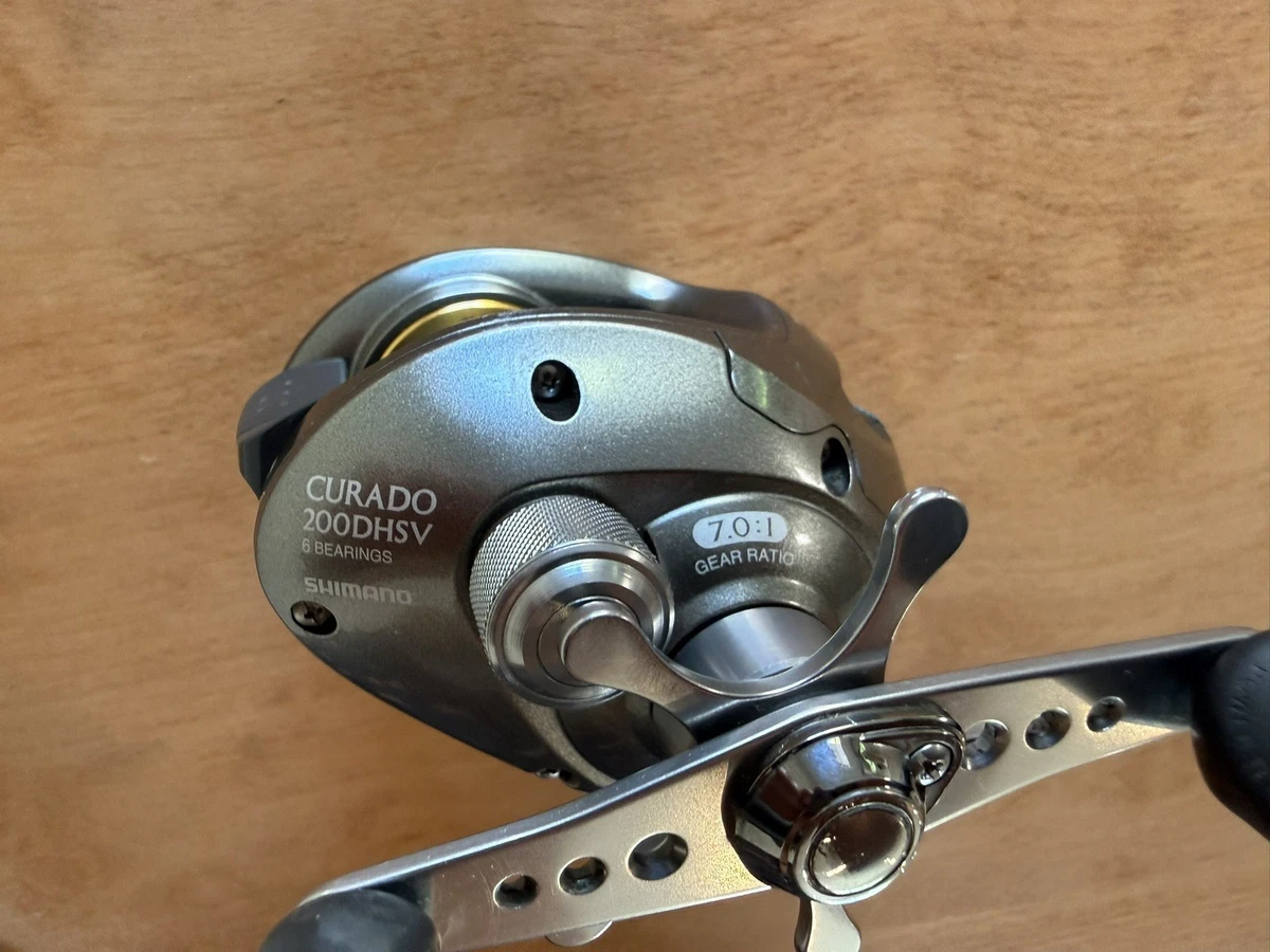 25+ Shimano Curado 200 Baitcasting Fishing Reels for sale
