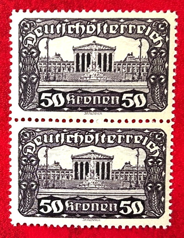AUSTRIA Sc#248 1921 Parliament Building Mint NH OG VF (23-113)