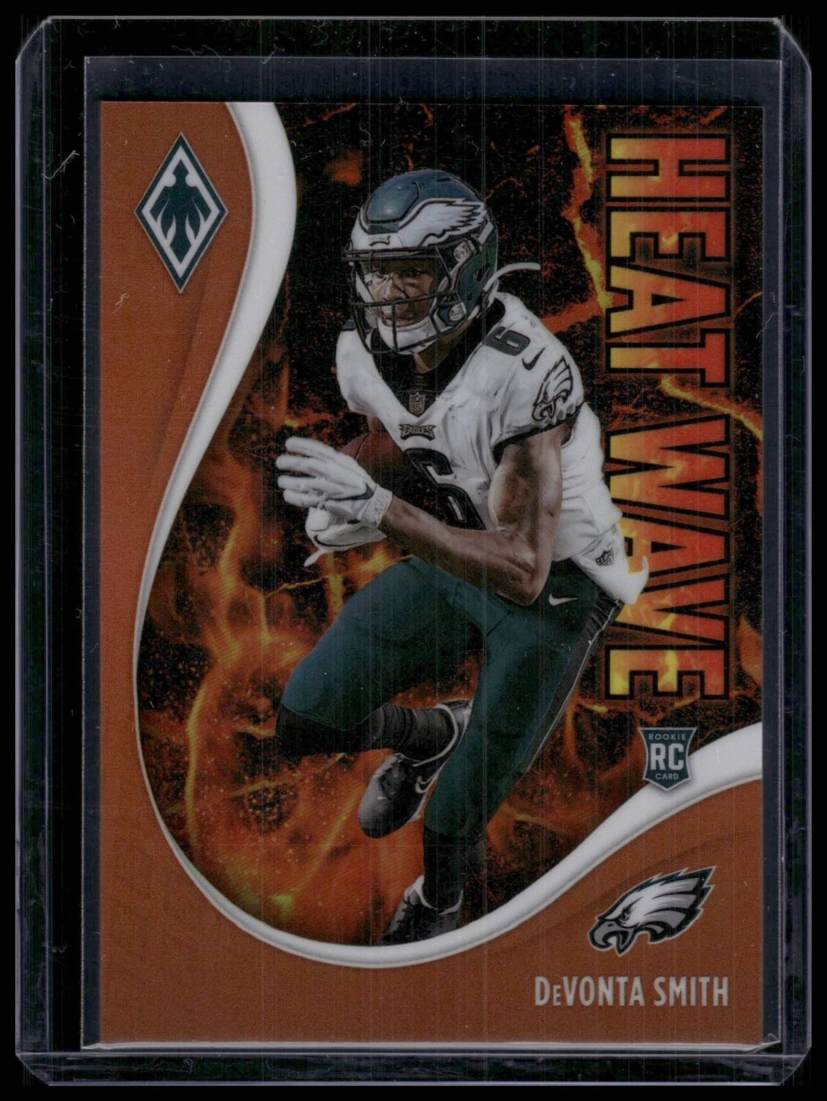 DeVonta Smith Panini Phoenix Heat Wave #19 Orange