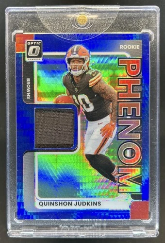 2025 Donruss Optic Quinshon Judkins Blue Hyper (RAW)