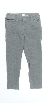 A New Day graue Damen-Chinohose Größe 4 Slim Fit Stretch