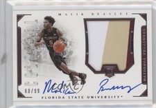 2016 Panini National Treasures Collegiate 60/99 Malik Beasley #125 Auto 11jf