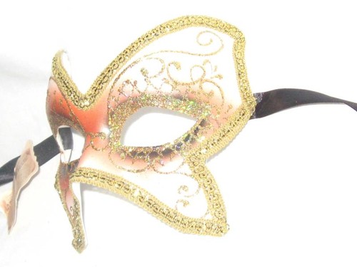 VENETIAN MARDI GRAS MASQUERADE BALL MASK & PARTY MASKS - Picture 2 of 2