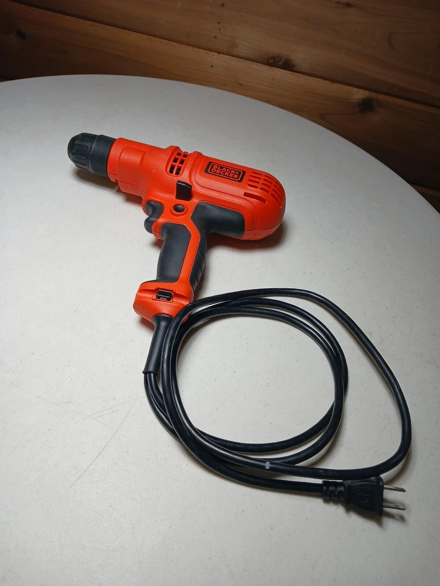 Corded Drill, 5.5-Amp, 3/8-Inch | BLACK+DECKER