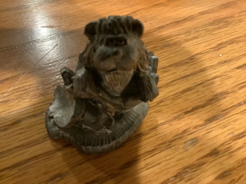 Pewter Baby Lion in Good Shape