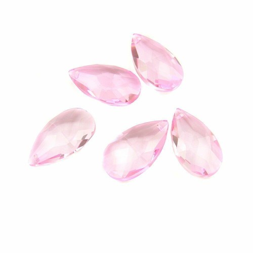 38mm Lamp Crystal Lighting Drop Pendants Hanging Sun Catchers Glass Prisms - Picture 5 of 35
