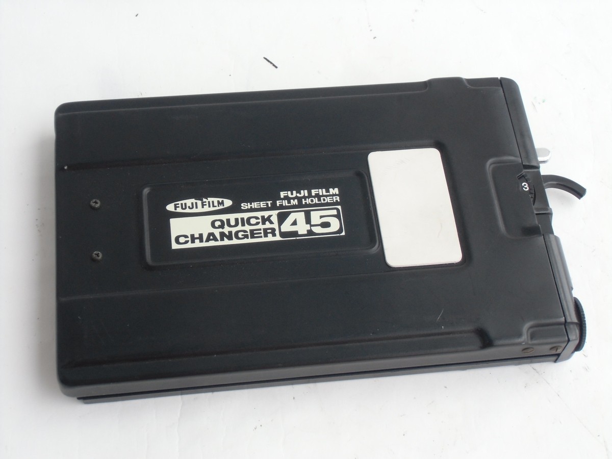 FUJI FILM (Fujifilm) QUICK CHANGER 45 sheet film holder (back) for