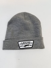 Vans Unisex Gray Beanie Style Hat Cap Onesize EUC