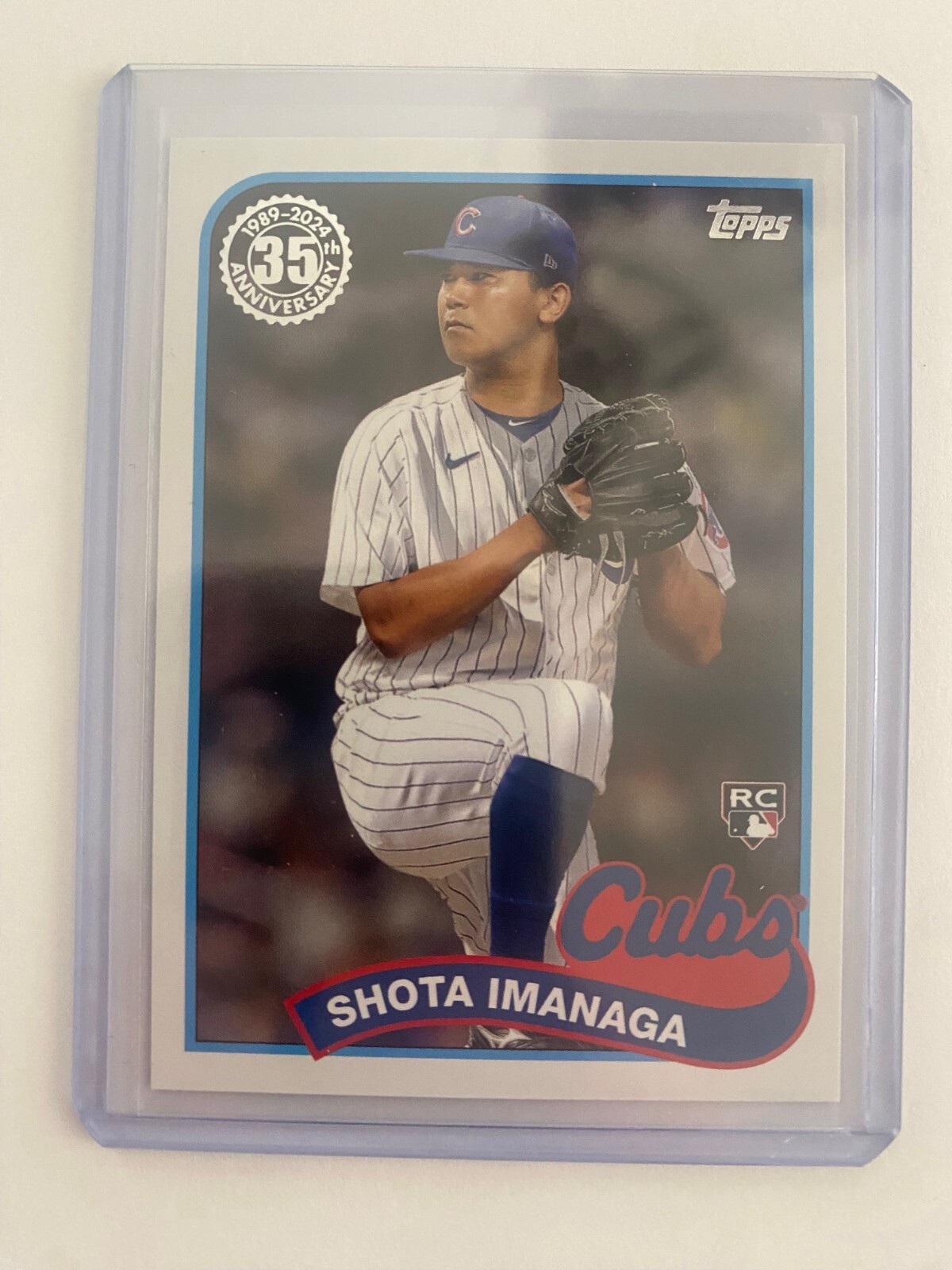 2024 Topps SHOTA IMANAGA RC 1989 Design #89B2-4 CUBS Rookie