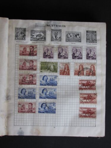 STAMP COLLECTION in STANLEY GIBBONS LUXURY STRAND STAMP ALBUM WORLD philately - Picture 2 of 24