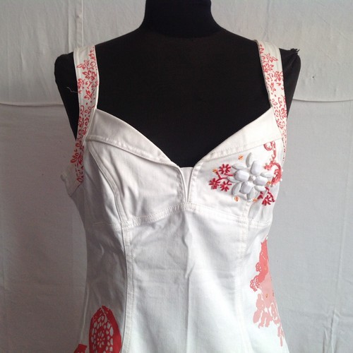 LESLIE ROBE FEMME T.40 ( ROFE02/03/7-20B ) - Photo 4 sur 12