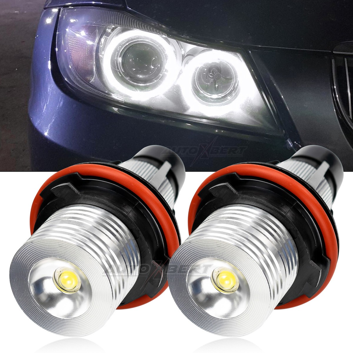 2 x LED Standlicht Ringe Angel Eyes für BMW E39 E53 E60 E61 E63  