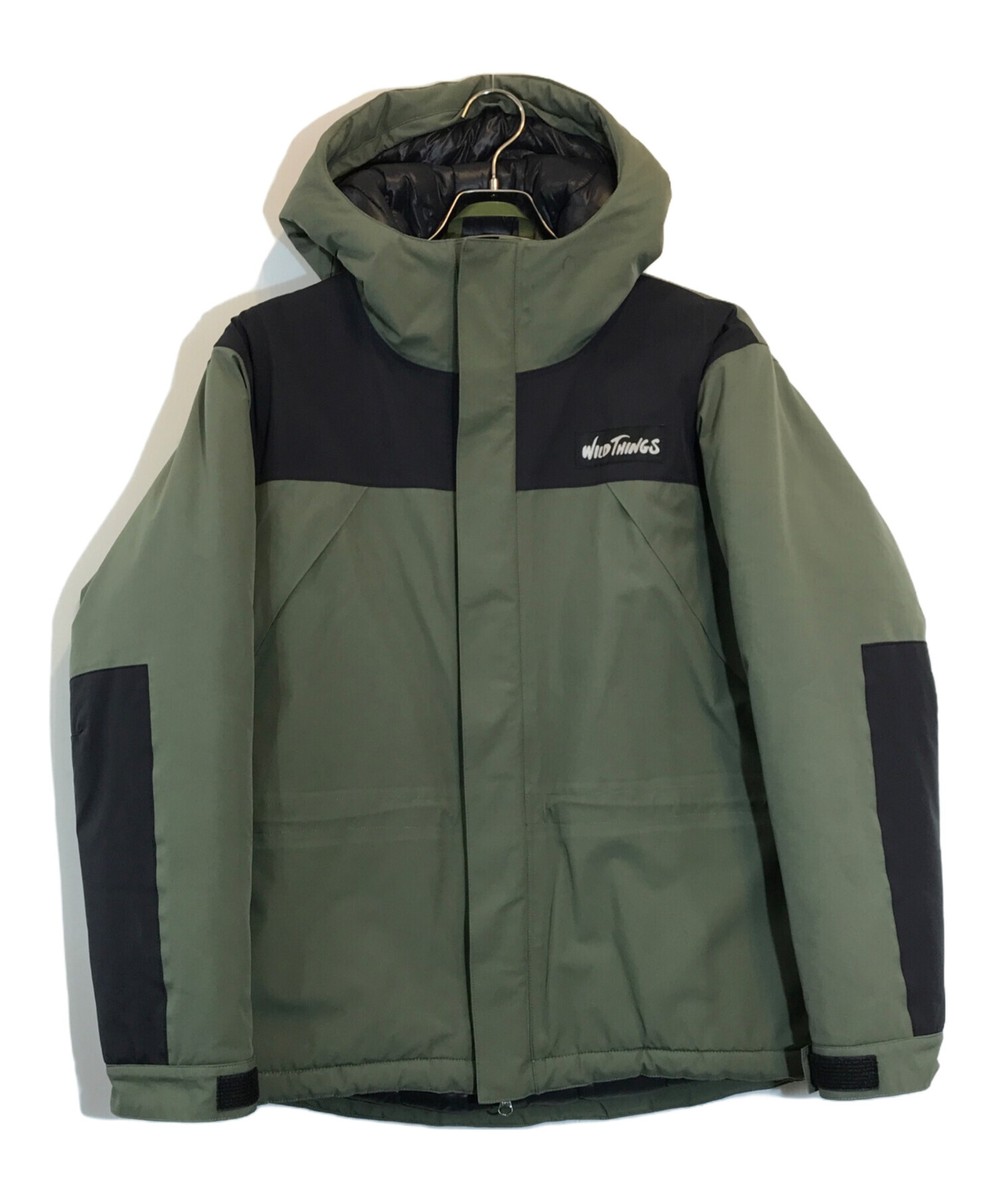 WILD THINGS DENALI JACKET Size: S Olive x black Men WT21102 WILD THINGS DENALI JACKET Size: S Olive x black Men WT21102