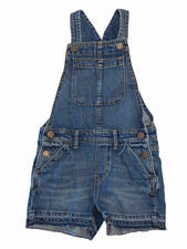 NWT GAP Kids Girls Denim Shortalls Sz S-M-L Medium Wash 543125