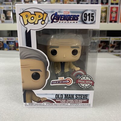 Funko POP Marvel Avengers Endgame Year of the Shield Old Man Steve