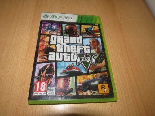 GTA V 5, Grand Theft Auto V - Xbox 360, 2013 Eng EU Glossy Logo First  Release