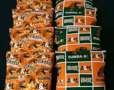 Florida A M Rattlers football 8 Cornhole Bean Bags ACA Regulation