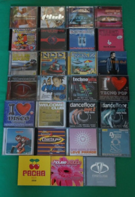 Techno; Trance; Rave; House Cd -Konvolut 27 Stück