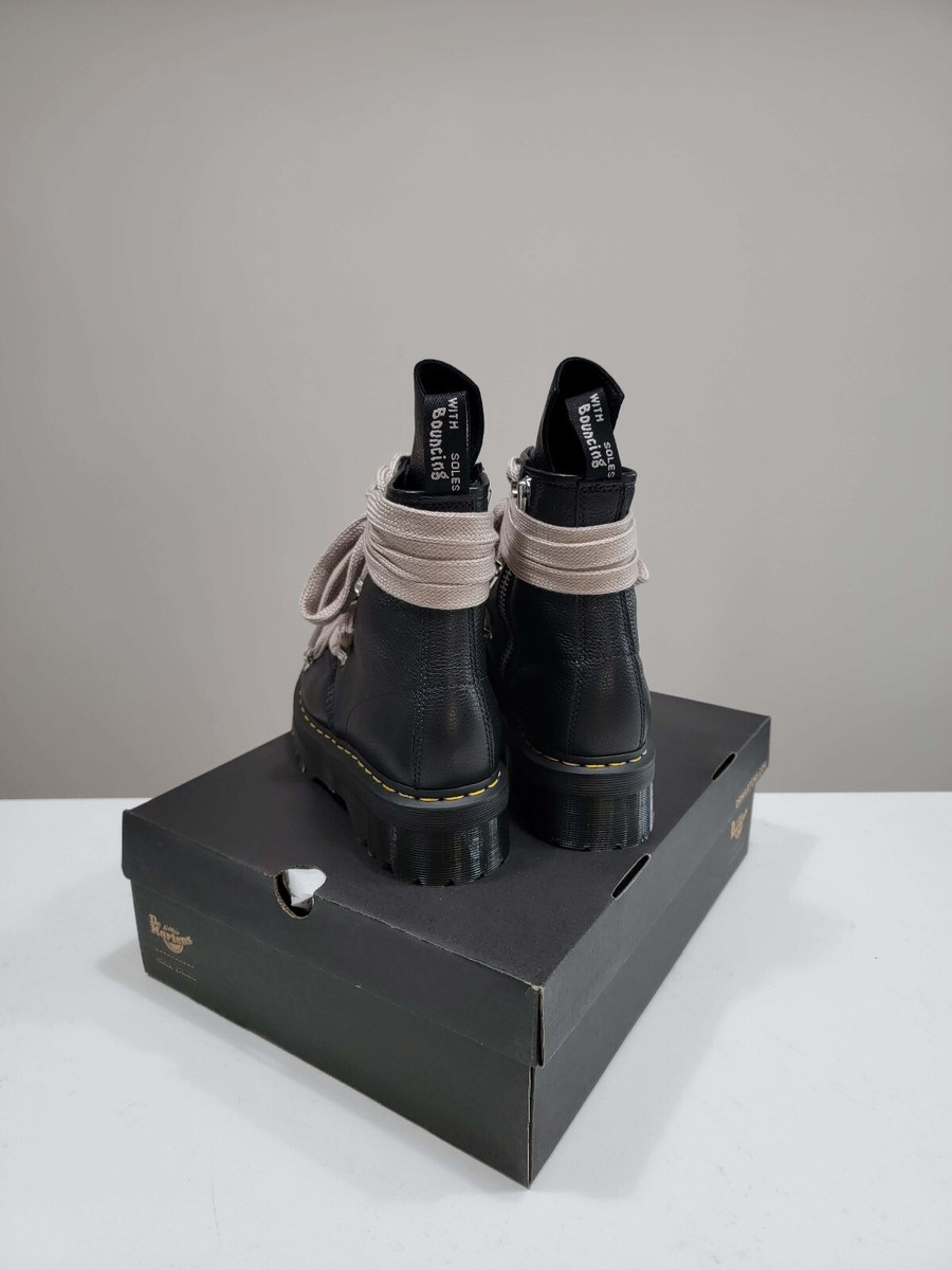 RICK OWENS Pentagram Dr. Martens 1460 Jumbo Quad Sole RICK OWENS Pentagram Dr. Martens 1460 Jumbo Quad Sole