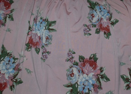 DEFECT (Small mark) NWOT XL Dolce Bianca Mauve Floral Sleeveless Maxi Dress - Picture 8 of 9