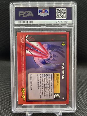 PSA 10 Mothman 2022 Topps Chrome Metazoo #116 GEM MINT | eBay