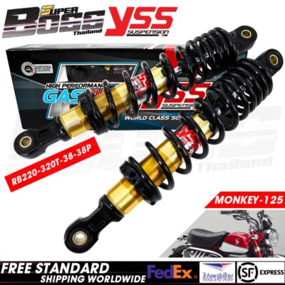 YSS DTG Shock Black/Gold 320mm. For HONDA SUPER CUB 125, MONKEY125