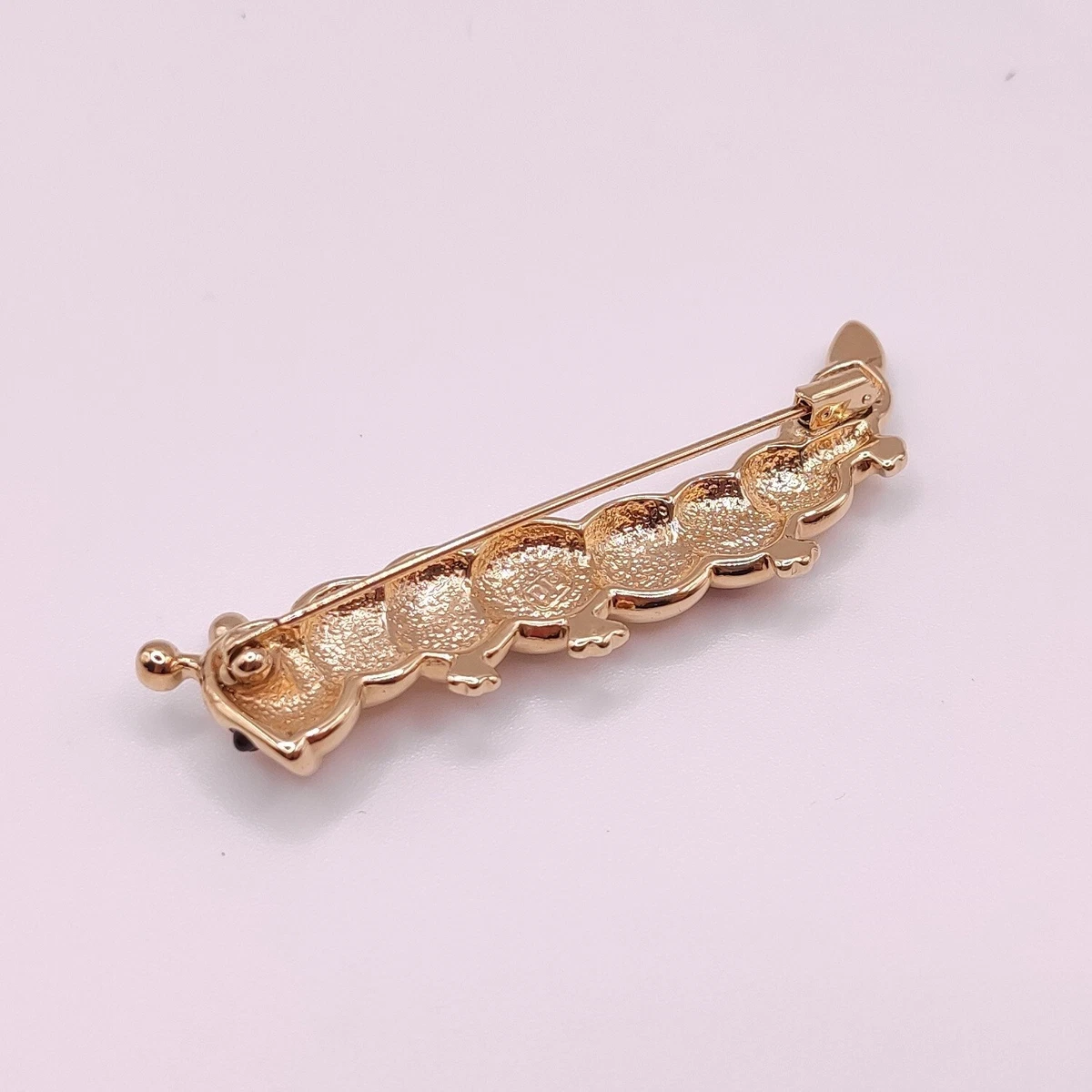⭐ Pierre Lang Brosche Anstecknadel Stecker Pin Anhänger Perle Stein Gold 047 ⭐