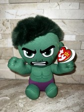TY Beanie Baby 7" Hulk Marvel Plush