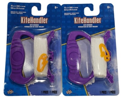 Kite Handler Kite String Winder 15LB x 300 ft Nylon Purple Lot of 2 New