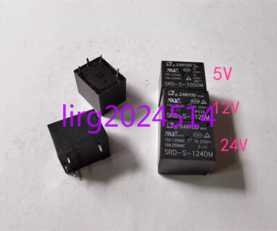 5pcs  new  SRD-S-105DM 5VDC 4-pin