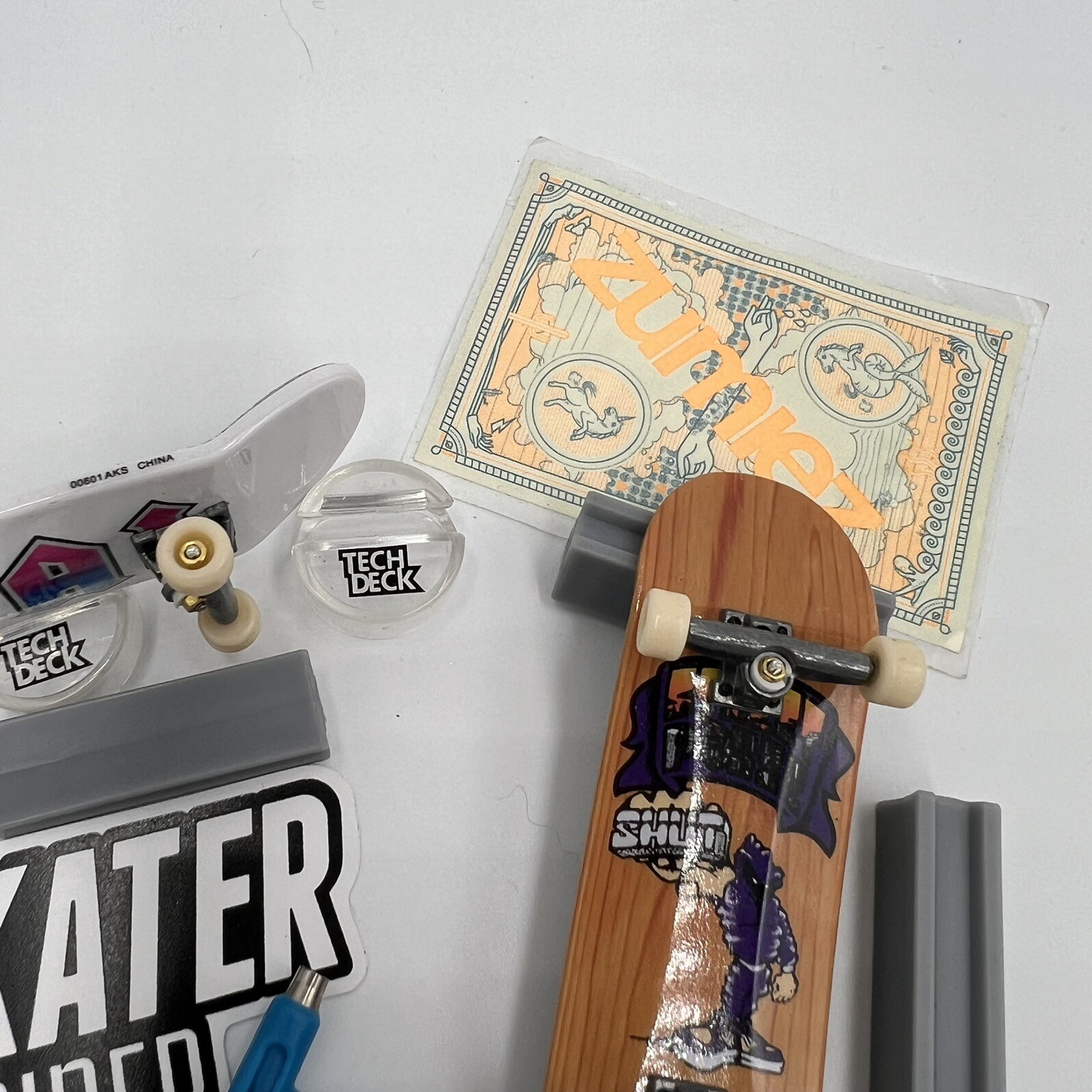 Tech Deck Real Deal Fingerboards Set With extras ! AC DC - Image 5